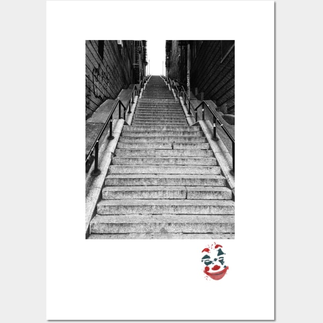 Arthur´s stairs Wall Art by Curvilineo